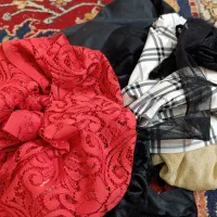 پارچه های تیکه ای از همه نوع جنس|لوازم خیاطی و بافتنی|تبریز, |دیوار