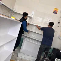 قفسه فلزی|کتابخانه، شلف، قفسههای دیواری|بجنورد, |دیوار