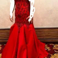 لباس مجلسی فاخر مزون دوز ماهی