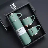 فلاکس استیل سه کاپ ویژه هدایای تبلیغاتی