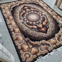 2تخته فرش 9متری زمرد طرح فروزان در حدنو|فرش|قم, نیروگاه|دیوار