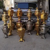 سماور زغالی کهنه