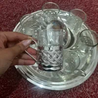 ست چایی خوری نقره کوب