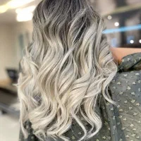 رنگ مو  لایت مش امبره بالیاژ