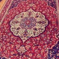 فرش دست بافت 6متری در حد نو