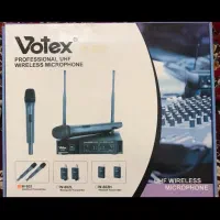 میکروفون بی‌سیم دو دستی Votex مدل W-802 آکبندونو