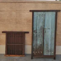 در و پنجره چوبی قدیمی