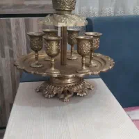 جام شراب خوری برنز سالم در حد نو