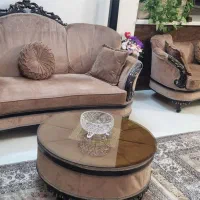 ست مبلمان ۸ نفره و میزناهارخوری ۶ نفره کلاسیک وشیک