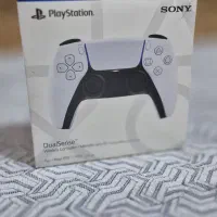 دسته اورجینال doalsense ps5 سفید تمیز
