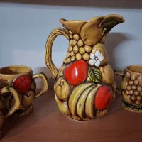 پارچ و لیوان آنتیک قدیمی