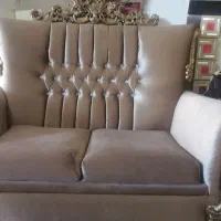 مبل 7نفره با فنر و تشک قطر دار وسالم