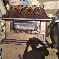 بخاری گازی شومینه|بخاری، هیتر، شومینه|زالیان, |دیوار