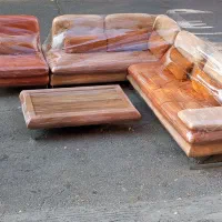 مبل ال مکانیزم پازلی بامیز (شتری.آجری)