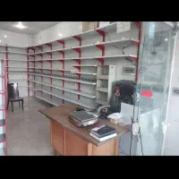قفس  فلزی ۱۵  ردیف میز تحریر قفسه خشکبار وسایبان