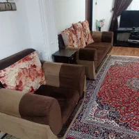 مبل هفت نفره به همراه پنج عدد میز عسلی|مبلمان خانگی و میز عسلی|نشتارود, |دیوار