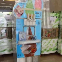 دستگاه بستنی ساز قیفی هلیلت نیکنام البرز قسطی و چک