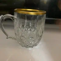 لیوان چایی لب طلای