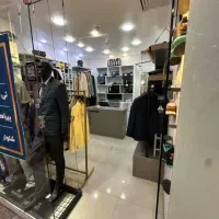 دکور مغازه ترکیب چوب راش و آهن فروش فوری