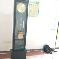 ساعت ایستاده چوبی بدون هیچ عیبی نو