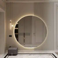 آینه گرد بک لایت آینه قدی دفرمه|آینه|تهران, چیتگر شمالی|دیوار