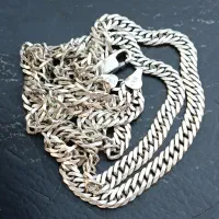 زنجیر نقره ایتالیایی کارتیر درجه یک  ۵۳۰ زیر قیمت