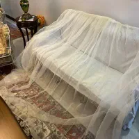 پرده حریر شیشه ای