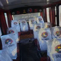 مینی بوس ۷۷ هوشمندار جلو تصادفی