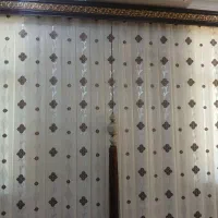 پرده والان دار در حد نو