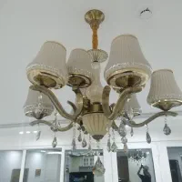 لوستر|لوستر و چراغ آویز|ساوه, |دیوار