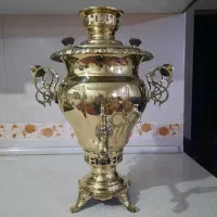 سماور زغالی قدیمی|کلکسیون اشیاء عتیقه|مراغه, |دیوار