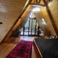 کلبه سوییسی جنگلی کادوس ،بلیران|اجارهٔ کوتاه‌مدت ویلا و باغ|آمل, |دیوار