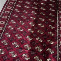 فرش ترکمنی دستباف قرمز|فرش|گنبد کاووس, |دیوار