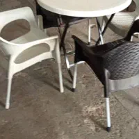 صندلی پایه فلزی کافه ای|میز و صندلی غذاخوری|شیراز, محراب|دیوار