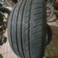 یک جفت لاستیک ۲ رینگ  یکی  دری  درصد|قطعات یدکی و لوازم جانبی|مشهد, پنجتن|دیوار