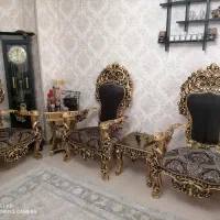مبل9نفره سلطنتی تمیز|مبلمان خانگی و میز عسلی|اندیشه, اندیشه فاز ۱|دیوار