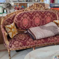 فروش مبلمان کامل استیل در حد نوی طلایی