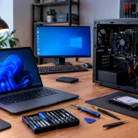 تعمیر مشکلات نرم‌افزاری کامپیوتر و لپ‌تاپ در منزل