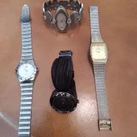 ۴ عدد ساعت مچی کارکرده کرده