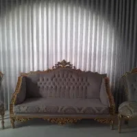 فروش سرویس مبل همراه با میز عسلی ومیز تلوزیون