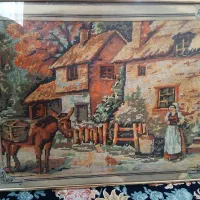 کوبلن قدیمی دستبافت