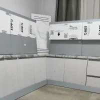 کابینت هایگلاس طوسی/استفاده نشده/دست دوم