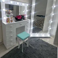 دراور و آیینه پاپیه ماشه