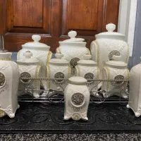 پاسماوری سرامیکی نگین دار ده پارچه ای شیک