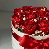 رز ربانی هدیه روز زن و مادر|گل مصنوعی|تربتحیدریه, قائم|دیوار