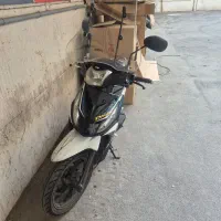موتور tvs daz ( دز) ۱۱۰ سفید مدل ۹۳|موتورسیکلت|تهران, بهارستان|دیوار