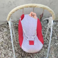 صندلی غذا بچه روروعک و گهواره خواب نوزاد تا دوسال