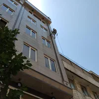 پیچ ورولپلاک رول پلاک کردن سنگ نما باطناب راپل کار|خدمات پیشه و مهارت|فردیس, فردیس|دیوار