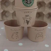 لیوان کرافت تک دو و سه جداره|ظروف نگهدارنده، پلاستیکی، یک‌بارمصرف|خاوران, |دیوار