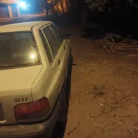 خودرو پراید سفید مدل ۸۹